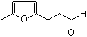 structure of CAS# 34756-16-6, 5-Methylfuran-2-propionaldehyde;3-(5-Methylfuran-2-yl)propionaldehyde