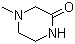 structure of CAS# 34770-60-0, 1-Methylpiperazin-3-one;4-Methyl-2-piperazinone; 4-Methylpiperazin-2-one; N-Methylpiperazinone