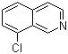 结构式 CAS# 34784-07-1, 8-氯异喹啉