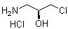 结构式 CAS# 34839-13-9, (S)-1-氨基-3-氯-2-丙醇盐酸盐