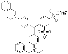 结构式 CAS# 3486-30-4, 酸性蓝 7