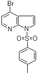structure of CAS# 348640-07-3, 4-Bromo-1-tosyl-7-azaindole;4-Bromo-1-(toluene-4-sulfonyl)-1H-pyrrolo[2,3-b]pyridine