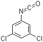 structure of CAS# 34893-92-0, 3,5-Dichlorophenyl isocyanate;1,3-Dichloro-5-isocyanatobenzene
