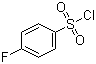 4-Fluorobenzenesulfonyl chloride molecular structure (CAS 349-88-2)