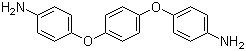 结构式 CAS# 3491-12-1, 1,4-双(4-氨基苯氧基)苯