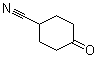 structure of CAS# 34916-10-4, 4-Cyanocyclohexanone;4-Oxo-cyclohexanecarbonitrile; 4-Oxocyclohexanecarbonitrile
