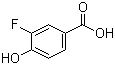3-Fluoro-4-hydroxybenzoic acid molecular structure (CAS 350-29-8)