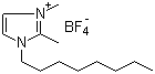 structure of CAS# 350493-10-6, 1-Octyl-2,3-dimethyl-1H-imidazolium tetrafluoroborate;1,2-Dimethyl-3-octyl-1H-imidazolium tetrafluoroborate