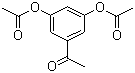 structure of CAS# 35086-59-0, 3',5'-Diacetoxyacetophenone;1-[3,5-Bis(acetyloxy)phenyl]ethanone