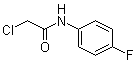 2-氯-4'-氟乙酰苯胺分子结构 (CAS 351-04-2)