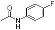 4-氟乙酰苯胺分子结构 (CAS 351-83-7)