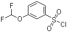 结构式 CAS# 351003-38-8, 3-(二氟甲氧基)苯磺酰氯