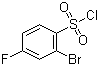 structure of CAS# 351003-45-7, 2-Bromo-4-fluorobenzenesulfonyl chloride