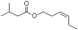 结构式 CAS# 35154-45-1, 异戊酸叶醇酯; (Z)-3-己烯醇异戊酸酯; (Z)-2-甲基丁酸-3-己烯酯; 顺式-3-己烯基异戊酸酯