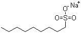 Sodium 1-nonanesulfonate molecular structure (CAS 35192-74-6)