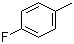 structure of CAS# 352-32-9, 4-Fluorotoluene;p-Fluorotoluene