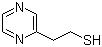 structure of CAS# 35250-53-4, Pyrazineethanethiol;2-Pyrazinylethanethiol; 2-Mercaptoethyl pyrazine