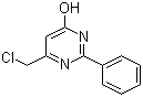 6-(Chloromethyl)-2-phenylpyrimidin-4-ol molecular structure (CAS 35252-98-3)