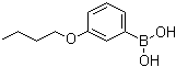 结构式 CAS# 352534-81-7, (3-丁氧基苯基)硼酸
