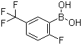 structure of CAS# 352535-96-7, 2-Fluoro-5-(trifluoromethyl)phenylboronic acid