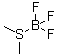 structure of CAS# 353-43-5, Methyl sulfide, compd. with boron fluoride;Boron trifluoride-dimethyl sulfide (1:1)