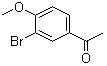 3'-溴-4'-甲氧基苯乙酮分子结构 (CAS 35310-75-9)