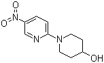 1-(5-Nitro-2-pyridinyl)-4-piperidinol molecular structure (CAS 353258-16-9)