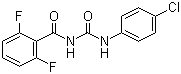 Diflubenzuron molecular structure (CAS 35367-38-5)