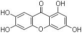 structure of CAS# 3542-72-1, Norathyriol;1,3,6,7-Tetrahydroxyxanthone; Mangiferitin