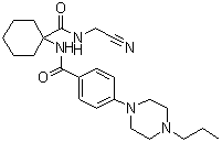 结构式 CAS# 354813-19-7, 巴利卡替