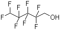 2,2,3,3,4,4,5,5-八氟-1-戊醇分子结构 (CAS 355-80-6)