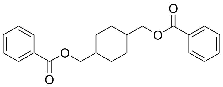 1,4-Bis(benzoyloxymethyl)cyclohexane molecular structure (CAS 35541-81-2)