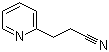 structure of CAS# 35549-47-4, 2-Cyanoethylpyridine;3-(2-Pyridinyl)propanenitrile