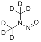 structure of CAS# 35576-83-1, N-Nitrosodiethylamine-[d6];N,N-bis(ethyl-2,2,2-d3)nitrous amide