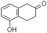 structure of CAS# 35697-10-0, 5-Hydroxy-2-tetralone;5-Hydroxy-3,4-dihydronaphthalen-2(1H)-one