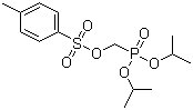 结构式 CAS# 35717-98-7, (二异丙氧基磷酰)甲基对甲苯磺酸酯