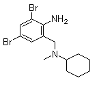 Bromhexine molecular structure (CAS 3572-43-8)