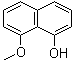8-甲氧基-1-萘酚分子结构 (CAS 3588-75-8)