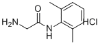 structure of CAS# 35891-83-9, Glycinexylidide Hydrochloride;2-amino-N-(2,6-dimethylphenyl)acetamide;hydrochloride