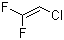structure of CAS# 359-10-4, 2-Chloro-1,1-difluoroethene;2-Chloro-1,1-difluoroethylene; F 1122; FC 1122; HCFC 1122; R 1122; 1,1-Difluoro-2-chloroethene; 1,1-Difluoro-2-chloroethylene; 1,1-Difluorochloroethylene; 1-Chloro-2,2-difluoroethene; 1-Chloro-2,2-difluoroethylene; 2,2-Difluoro-1-chloroethene