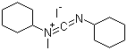 structure of CAS# 36049-77-1, Dicyclohexylcarbodiimide methiodide;N-Methyl-N,N'-dicyclohexylcarbodiimidium iodide; N-Methyldicyclohexylcarbodiimidinium iodide