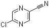 structure of CAS# 36070-75-4, 2-Chloro-5-cyanopyrazine ;5-Chloropyrazine-2-carbonitrile
