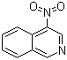 structure of CAS# 36073-93-5, 4-Nitroisoquinoline