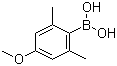 structure of CAS# 361543-99-9, 2,6-Dimethyl-4-methoxyphenylboronic acid;4-Methoxy-2,6-dimethylphenylboronic acid