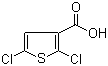 2,5-Dichlorothiophene-3-carboxylic acid molecular structure (CAS 36157-41-2)