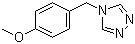 结构式 CAS# 36175-43-6, 4-(4-甲氧基苄基)-4H-1,2,4-三唑