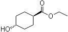 结构式 CAS# 3618-04-0, 反式-4-羟基环己烷羧酸乙酯