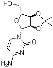 结构式 CAS# 362-42-5, 2',3'-O-异亚丙基胞苷
