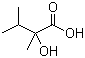 结构式 CAS# 3639-20-1, 2-羟基-2,3-二甲基丁酸