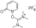 structure of CAS# 364047-51-8, 1,1,3,3-Tetramethyl-2-(2-oxopyridin-1(2H)-yl)isouronium hexafluorophosphate;HPTU